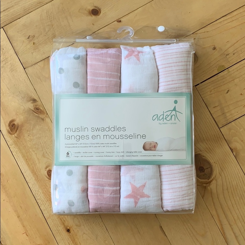 New never opened Aiden + Anais Swaddles